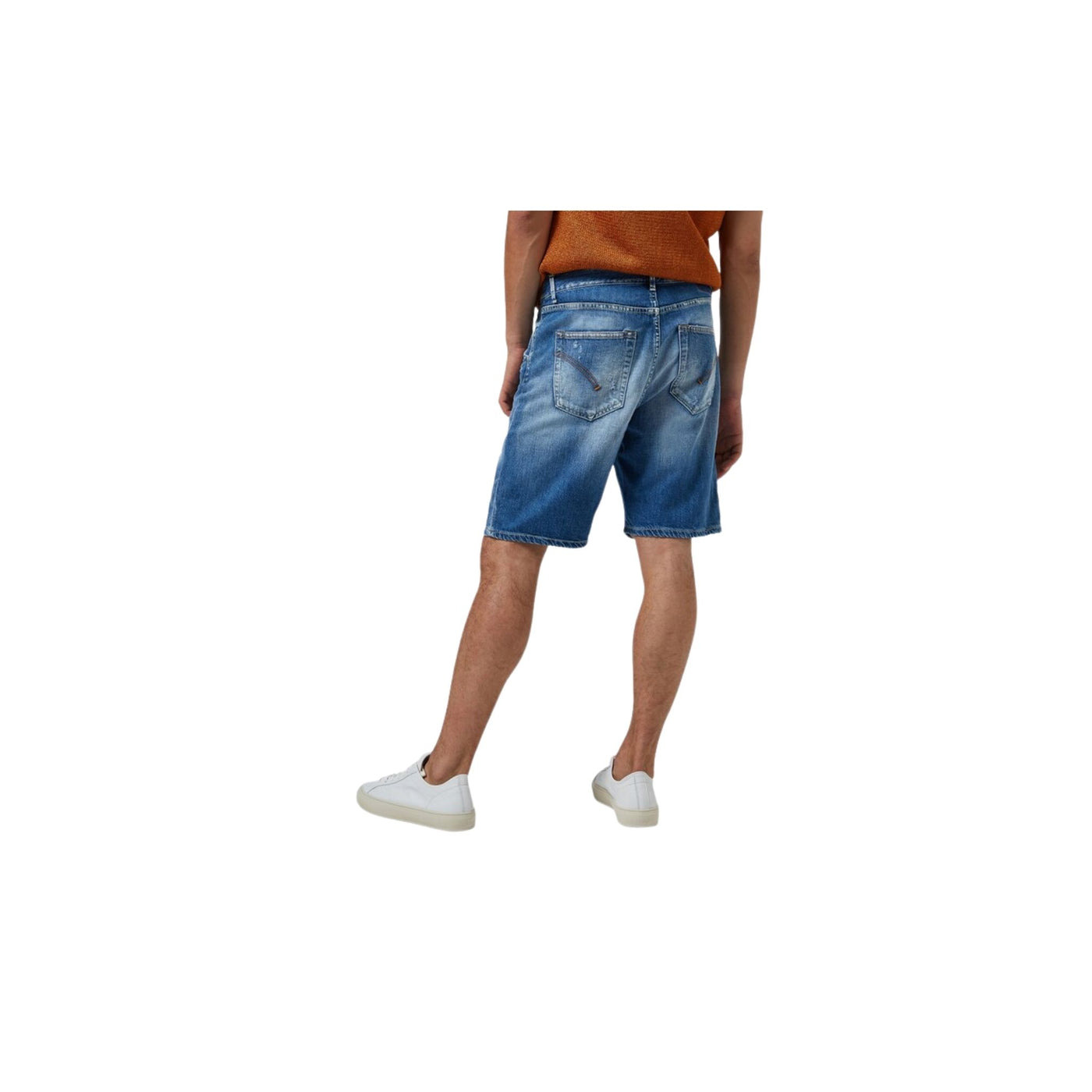 Men's bermuda with rips and side pockets