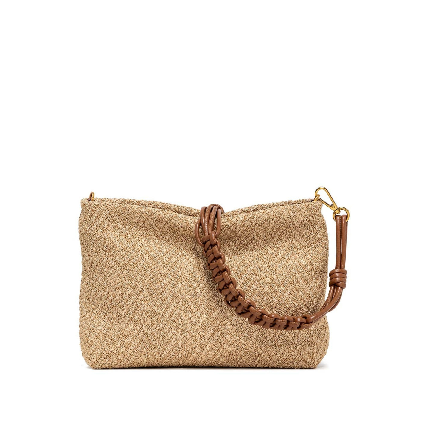 Borsa donna in rafia Gianni Chiarini vista frontale