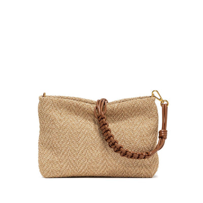 Borsa donna in rafia Gianni Chiarini vista frontale