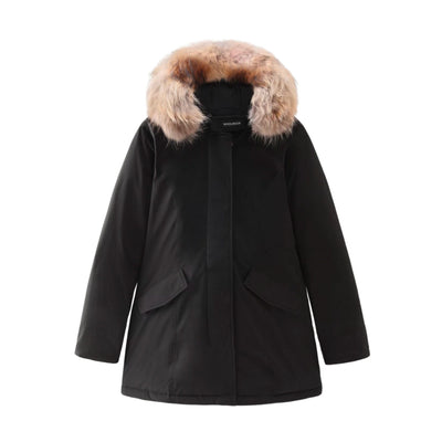 Women's jacket with removable fur