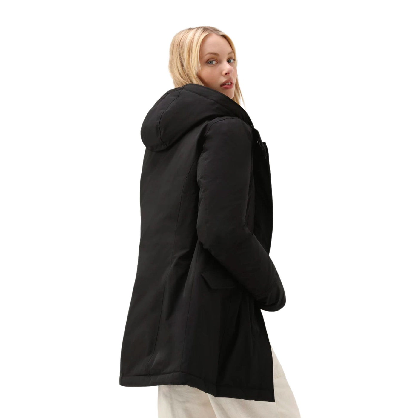 Women's jacket with removable fur