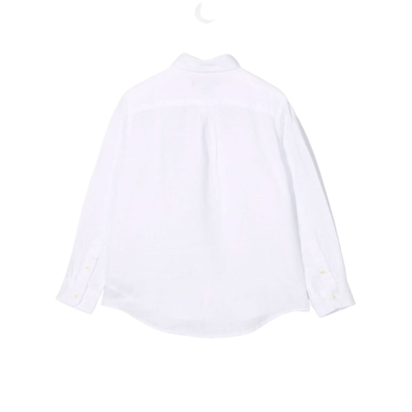 Camicia Bambino bianca Polo Ralph Lauren vista retro