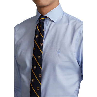 Camicia Uomo in cotone con ricamo pony