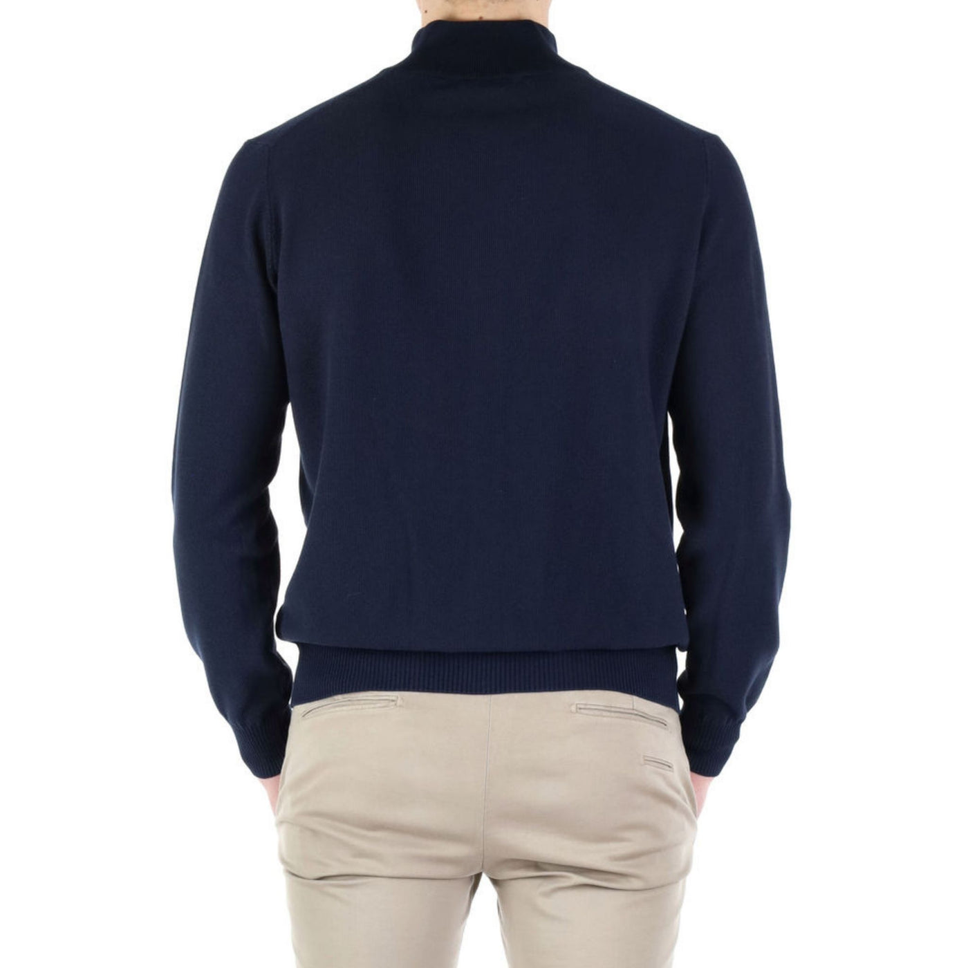 Cardigan Uomo con colletto alto e dritto