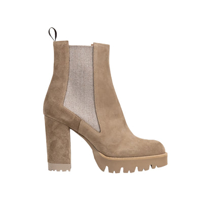 Women's suede ankle boot