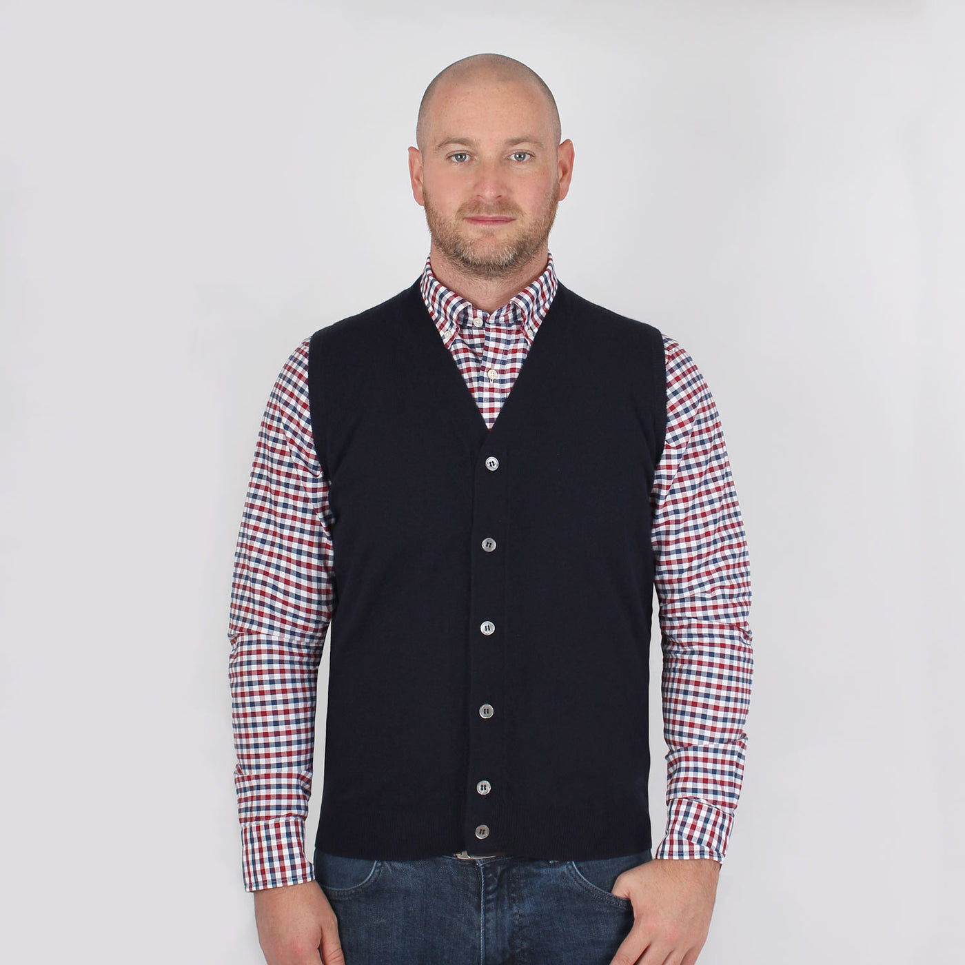 Gilet Uomo tinta unita