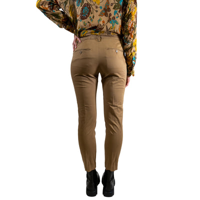Women's trousers in solid color