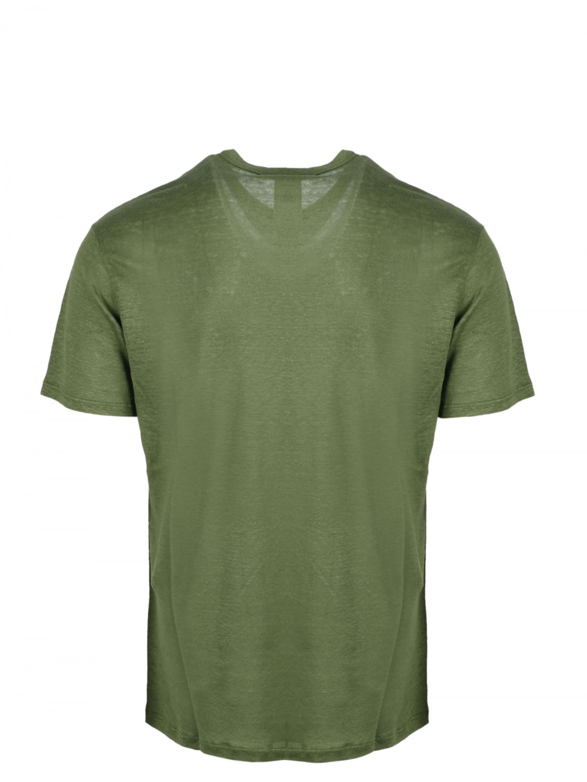 Men's regular fit linen T-shirt