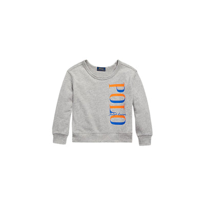 Boy 2-4 years sweatshirt with multicolor logo