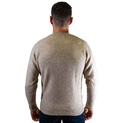 Men's sweater in cashmere blend