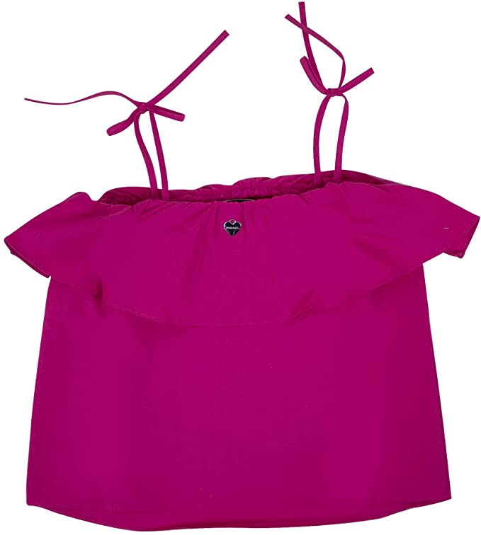 Girl's cotton top with straps