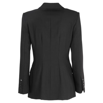 Women's single-breasted jacket with pockets