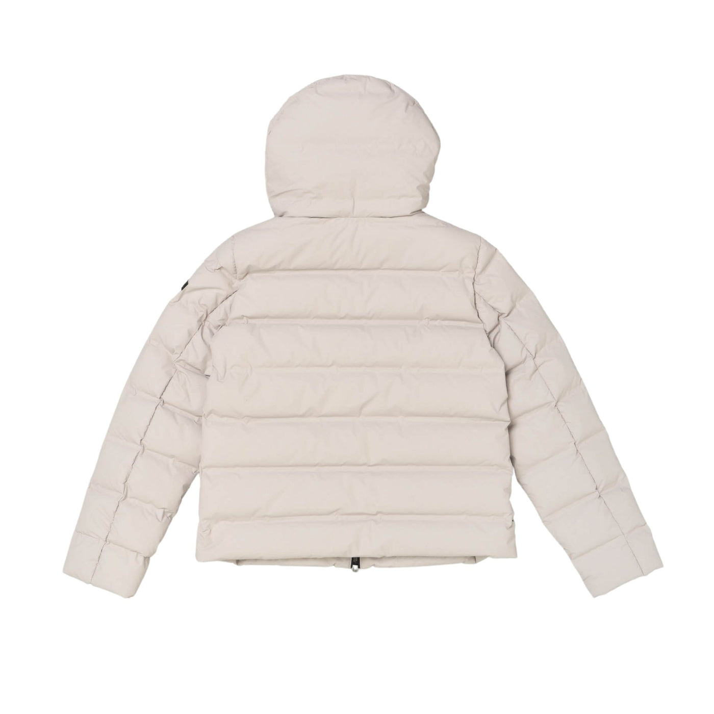 Quilted girl jacket with hood