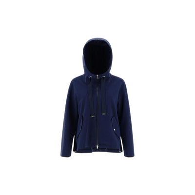 Women's jacket with grosgrain drawstring