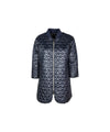 Women's quilted jacket with short sleeves
