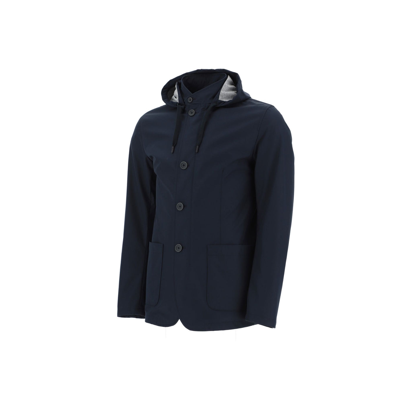 Giubbotto uomo blu Herno vista a 3/4