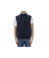 Men's gilet horizontally quilted