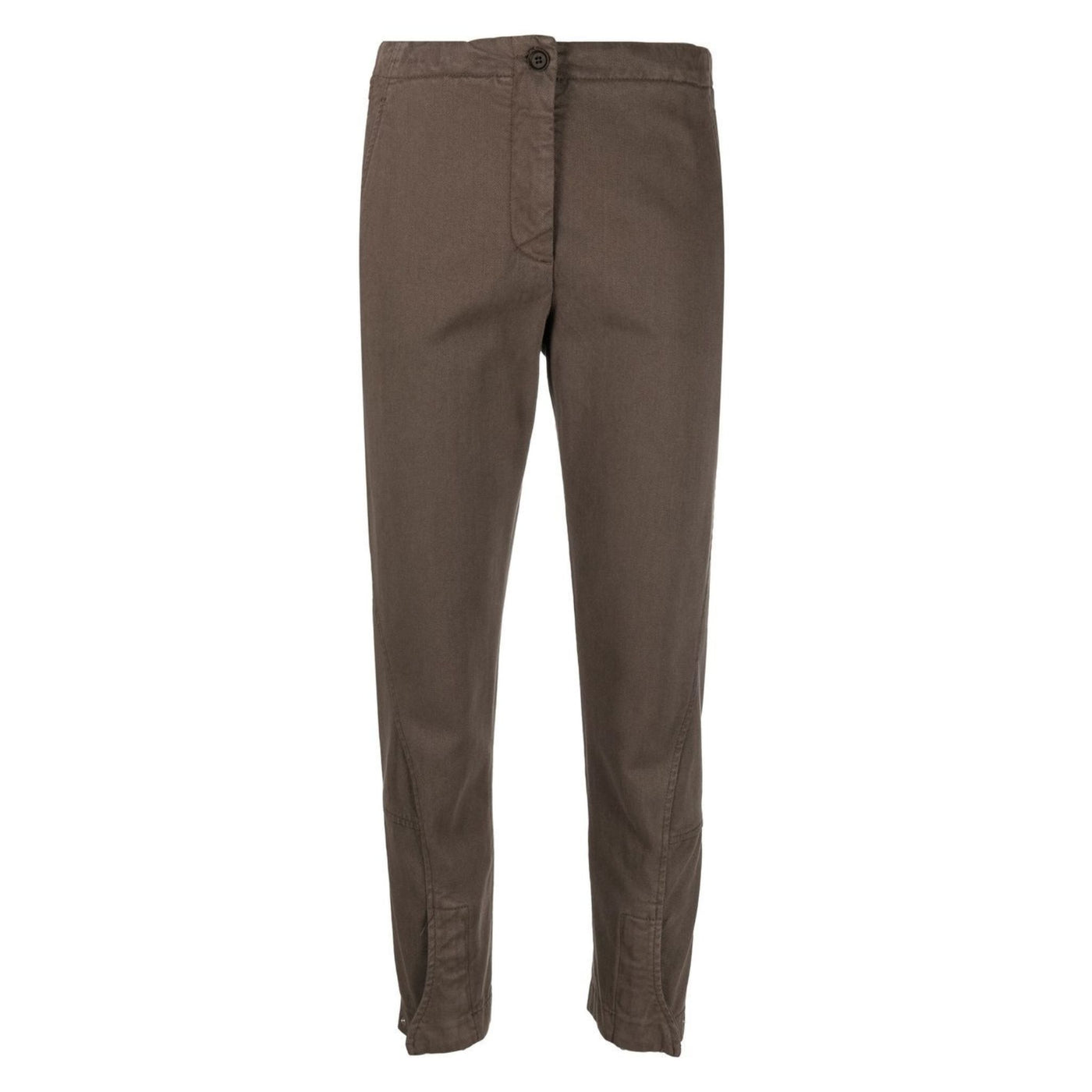 Short tapered women's trousers 