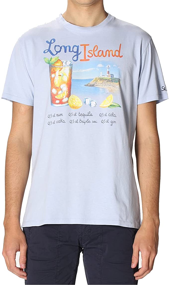 T-shirt Uomo stampa "Long Island"