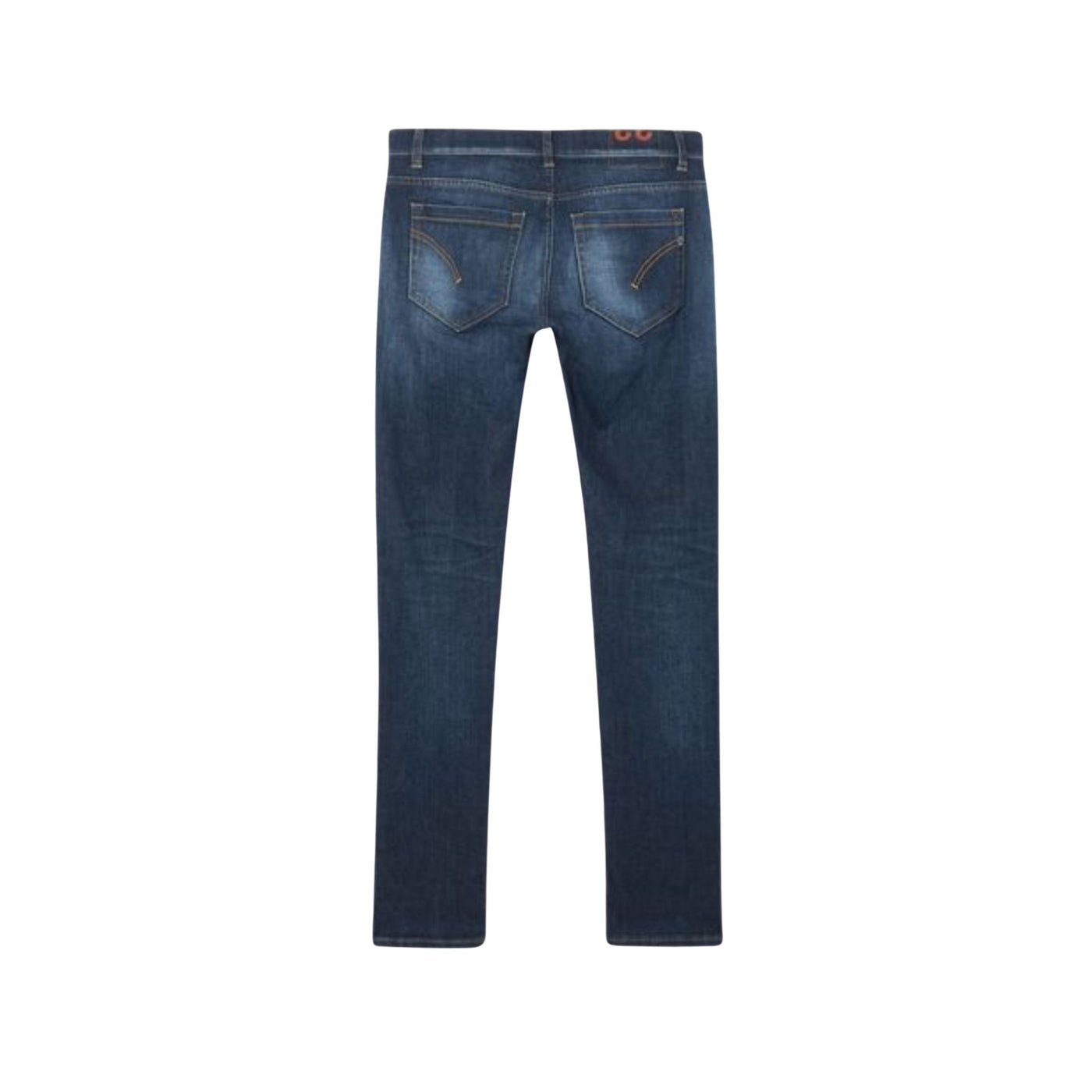 Men's jeans with faded effect on the front