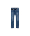 Boy's five-pocket jeans with fading