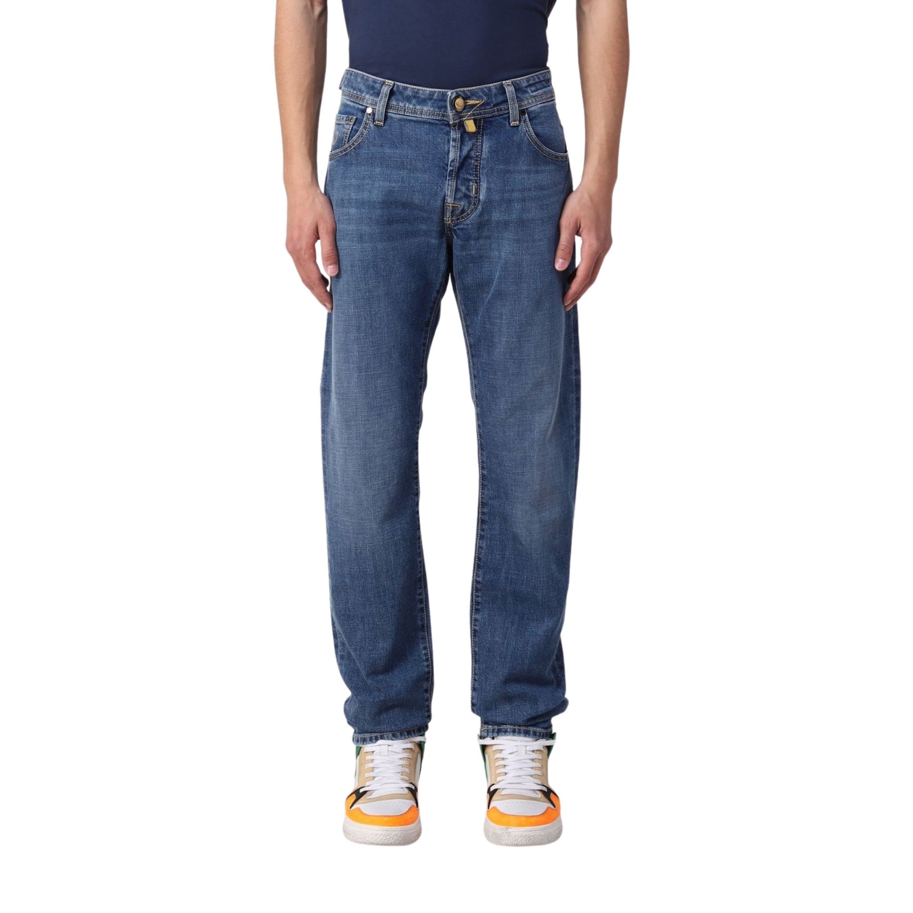 men's tapered leg jeans