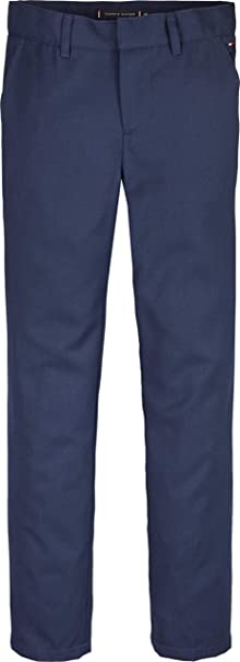 Children's trousers in piqué fabric