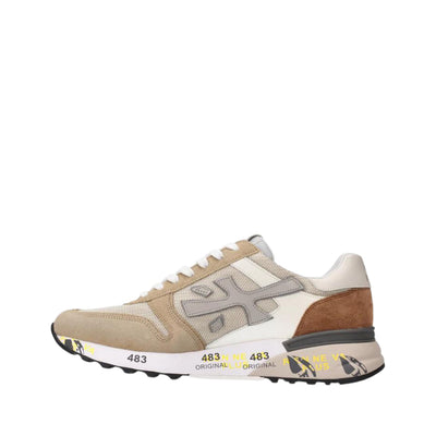 Scarpe Uomo in Pelle Scamosciata e Tela