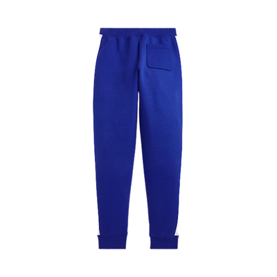Pantalone bambino blu royal Polo Ralph Lauren vista retro