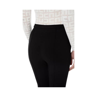 Women's trousers in tapered technical fabric