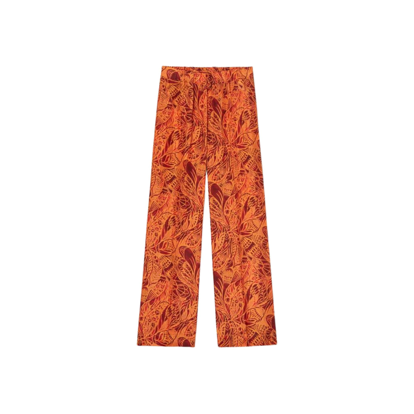 Women's trousers with flared leg