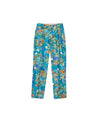 Women's trousers with floral pattern