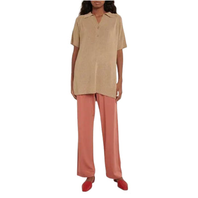 Pantaloni Donna Orbita in viscosa e vita elasticizzata