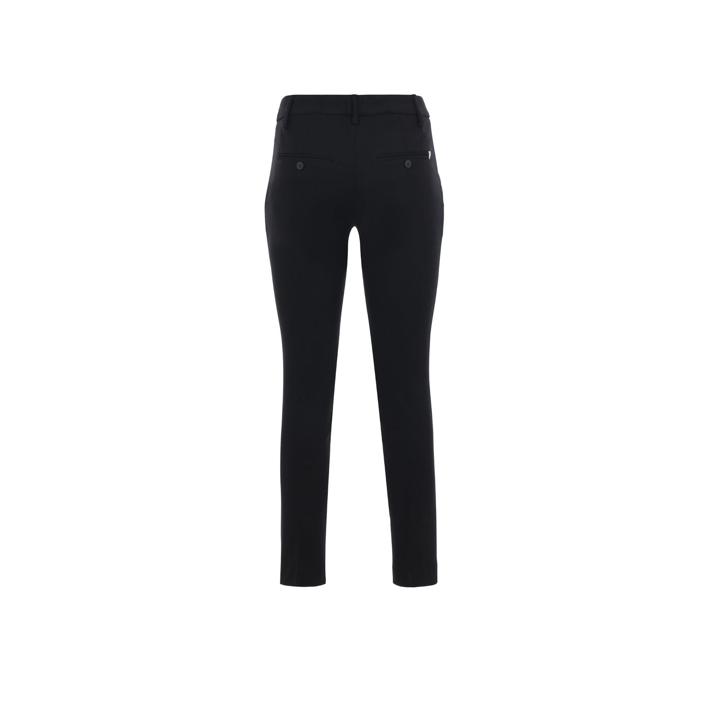 Women's regular trousers in solid color