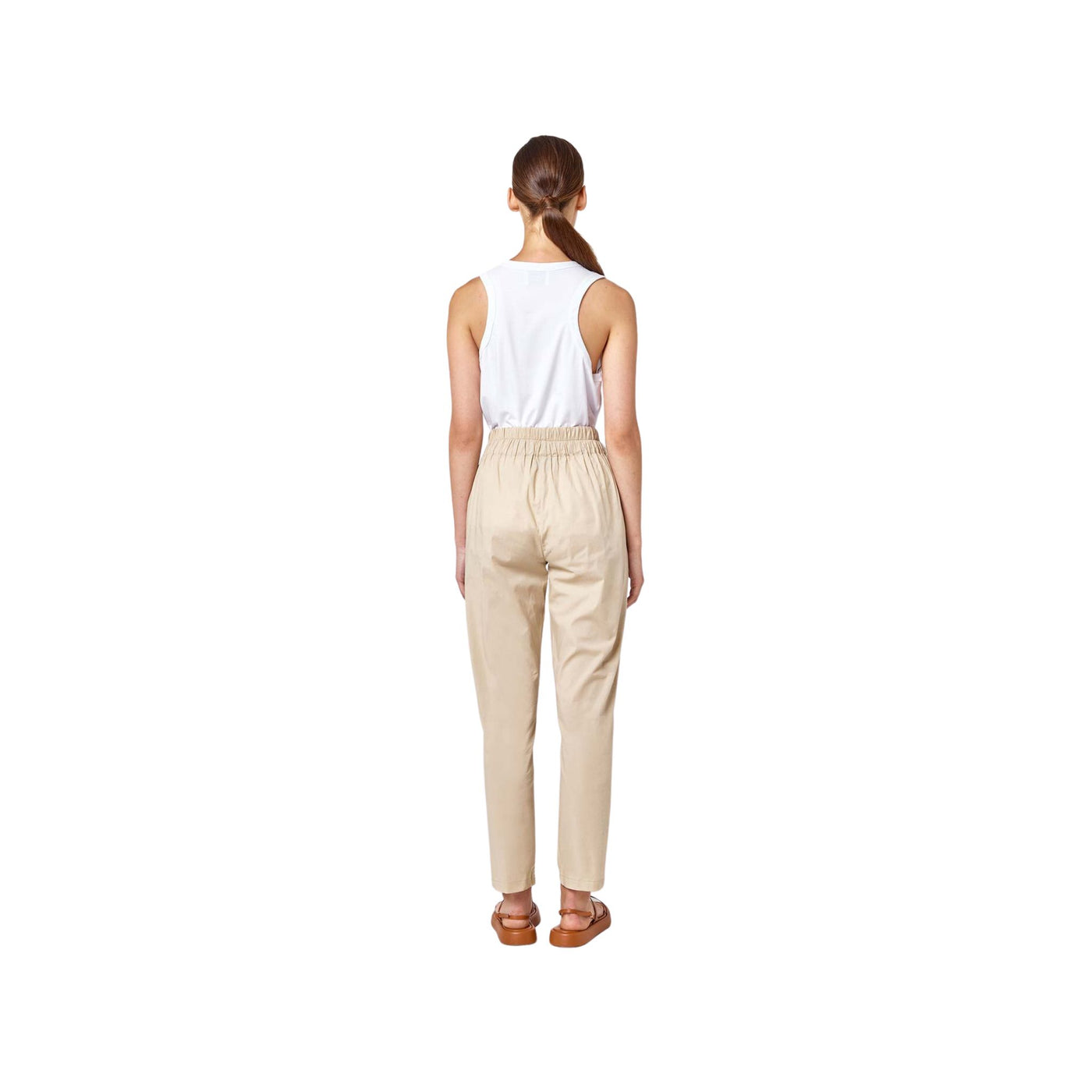 Women's trousers with drawstring waist