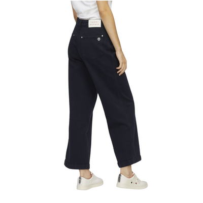 Women's palazzo jeans with high waist