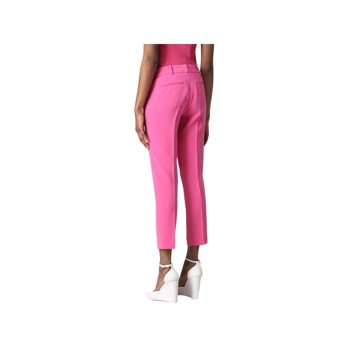 Straight line women's trousers