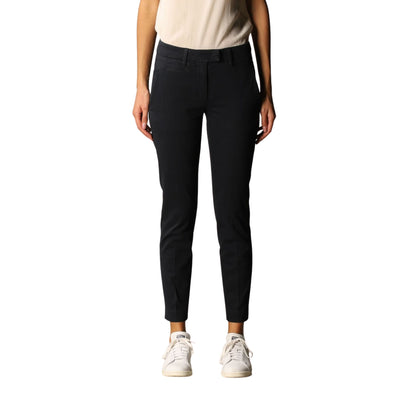 Women's cropped trousers with pockets