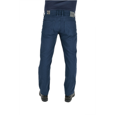 Men's trousers with tone-on-tone patches