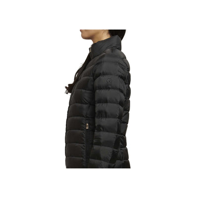 Quilted women's down jacket
