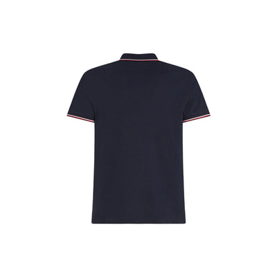 Men's polo shirt with contrasting edges