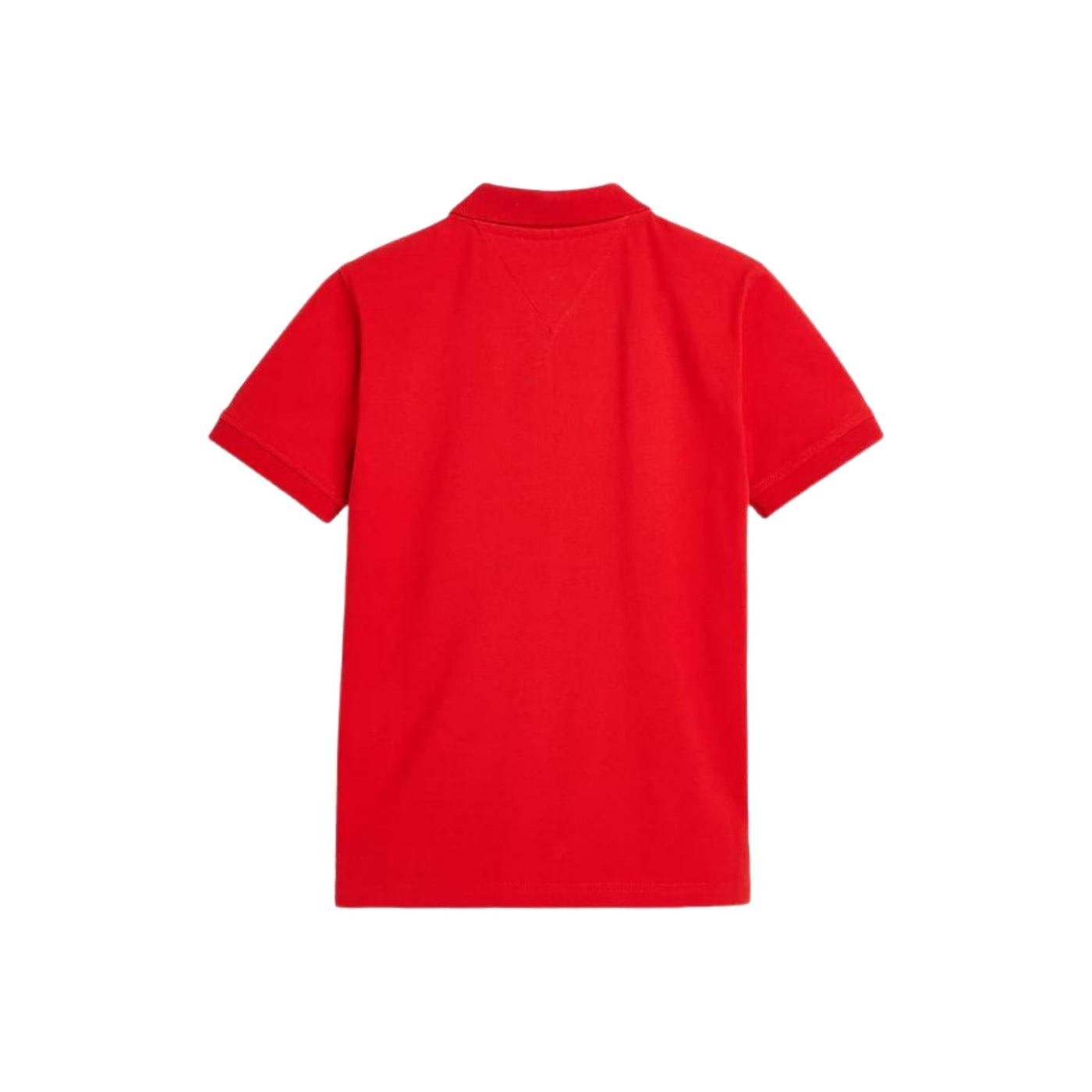 Polo bambino Tommy Hilfiger con motivo colore a blocchi e logo brand frontale.