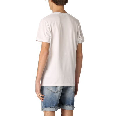 T-shirt Uomo basic con logo ricamato
