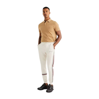 Pantaloni Uomo con fascia laterale in contrasto
