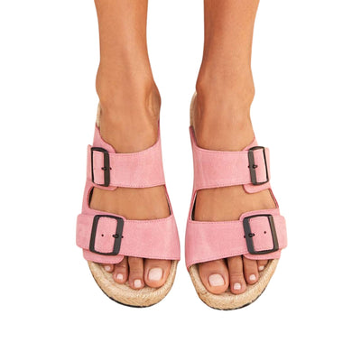 Nordic Women's Sandals in suede leather