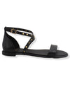 Sandali Donna con accessori in metallo