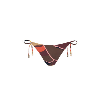 Women's briefs with multicolor pattern