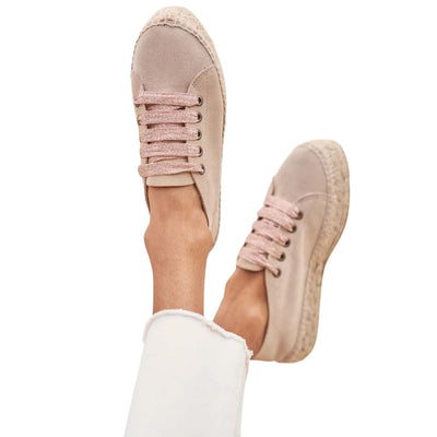 Women's suede sneakers