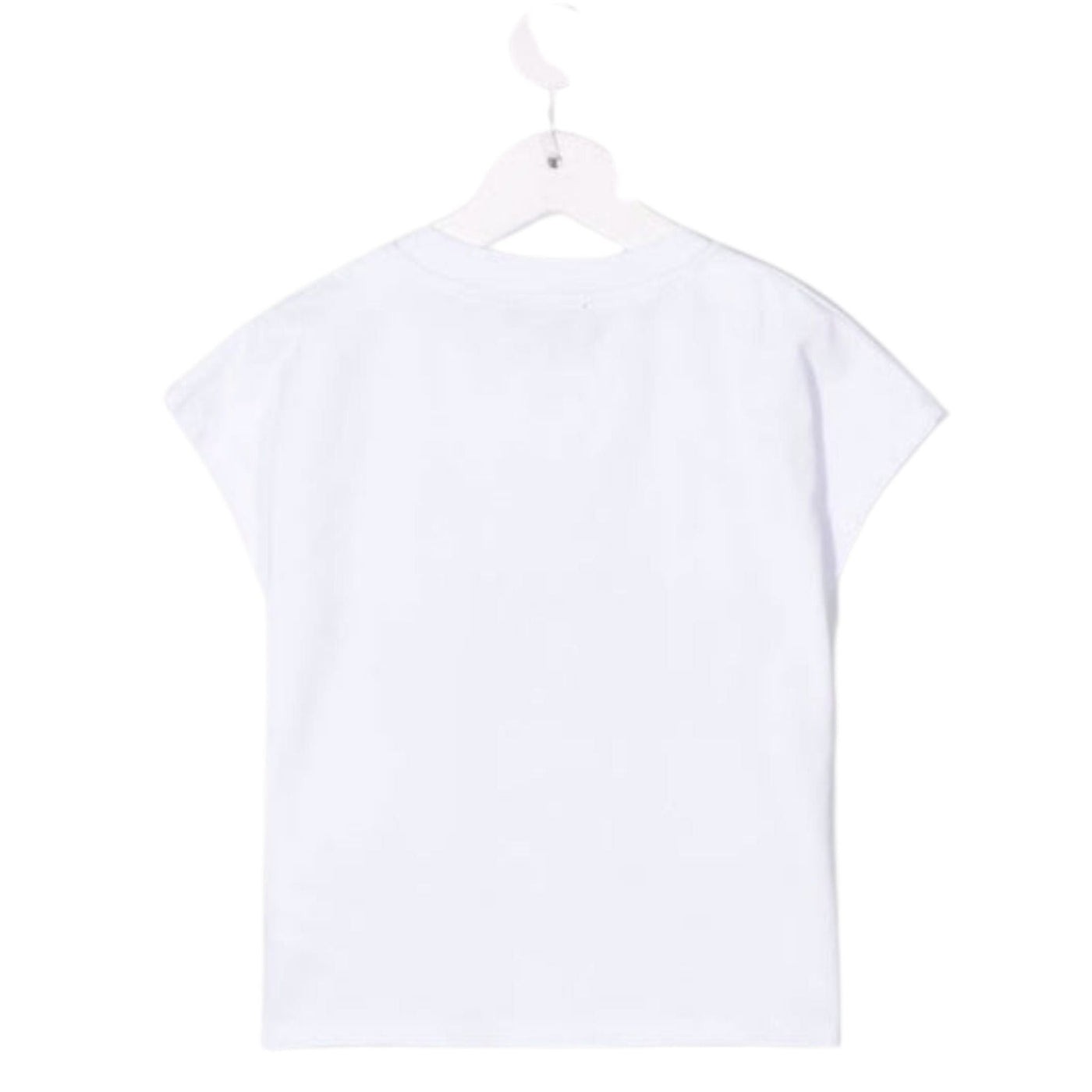 T-shirt bambina bianca firmata Dkny vista retro
