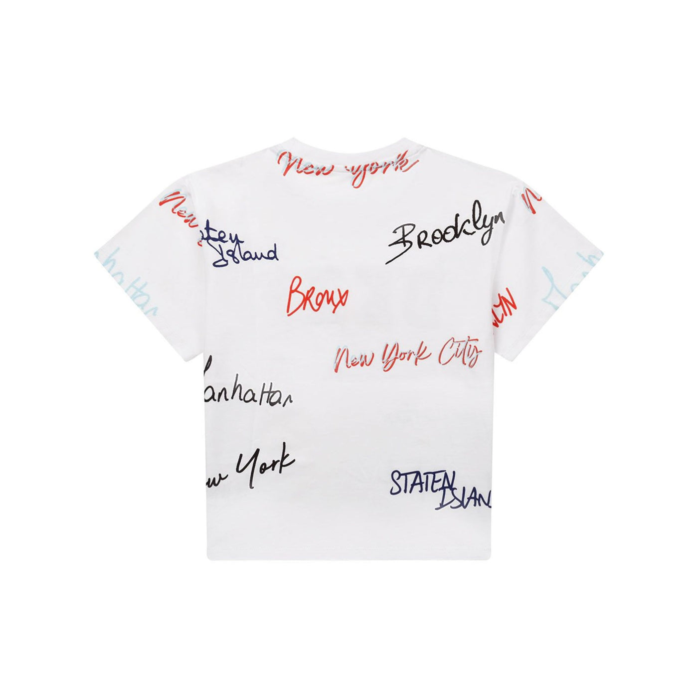Girl T-shirt with all over lettering